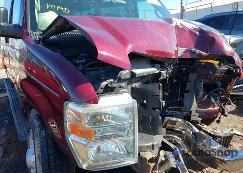 2008 Ford E-350 Super Duty Xl/Xlt from USA, damaged, VIN 1FBSS31L08DB09175